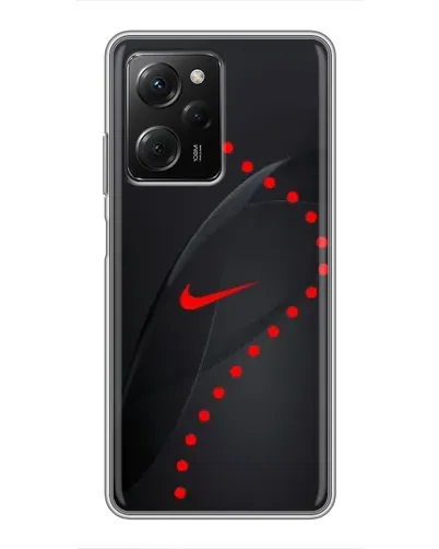 Чехол для Xiaomi POCO X5 Pro (5G) с картинкой «Абстрактный дизайн Nike»