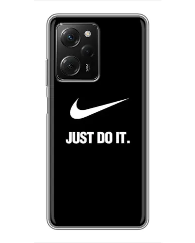 Чехол для Xiaomi POCO X5 Pro (5G) с картинкой «Классический принт Nike»