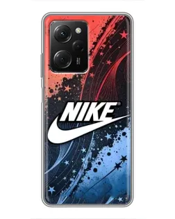 Чехол для Xiaomi POCO X5 Pro (5G) с картинкой «Градиентный принт Найк»