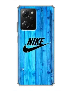 Чехол для Xiaomi POCO X5 Pro (5G) с картинкой «Голубое дерево Nike»