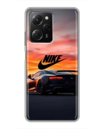 Чехол для Xiaomi POCO X5 Pro (5G) с картинкой «Nike и суперкар»