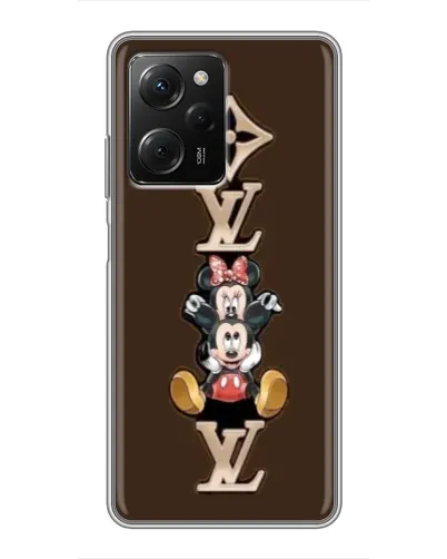 Чехол для Xiaomi POCO X5 Pro (5G) с картинкой «LV и Микки Маус» Чехол для Xiaomi POCO X5 Pro (5G) с картинкой «LV и Микки Маус»
