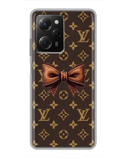 Чехол для Xiaomi POCO X5 Pro (5G) с картинкой «LV с бантом» Чехол для Xiaomi POCO X5 Pro (5G) с картинкой «LV с бантом»