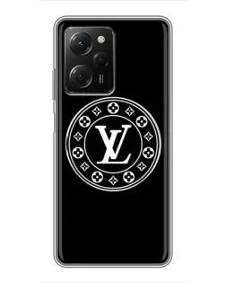 Чехол для Xiaomi POCO X5 Pro (5G) с картинкой «LV — печать стиля»