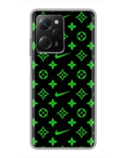 Чехол для Xiaomi POCO X5 Pro (5G) с картинкой «Неоновый принт LV» Чехол для Xiaomi POCO X5 Pro (5G) с картинкой «Неоновый принт LV»