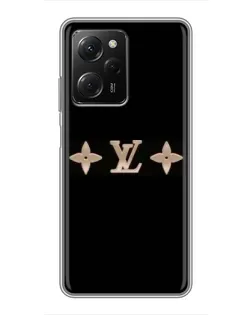 Чехол для Xiaomi POCO X5 Pro (5G) с картинкой «Louis Vuitton — минимализм»