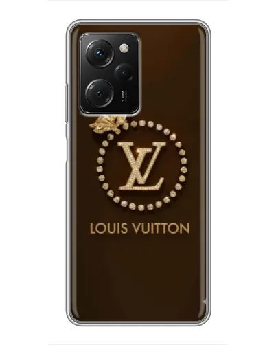 Чехол для Xiaomi POCO X5 Pro (5G) с картинкой «LV — золотая печать» Чехол для Xiaomi POCO X5 Pro (5G) с картинкой «LV — золотая печать»