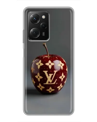 Чехол для Xiaomi POCO X5 Pro (5G) с картинкой «Красное яблоко LV» Чехол для Xiaomi POCO X5 Pro (5G) с картинкой «Красное яблоко LV»