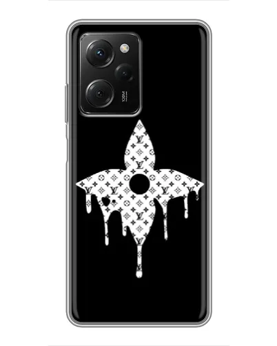 Чехол для Xiaomi POCO X5 Pro (5G) с картинкой «Цветочная монограмма» Чехол для Xiaomi POCO X5 Pro (5G) с картинкой «Цветочная монограмма»
