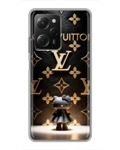 Чехол для Xiaomi POCO X5 Pro (5G) с картинкой «Монограмма с фигурой» Чехол для Xiaomi POCO X5 Pro (5G) с картинкой «Монограмма с фигурой»