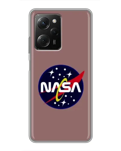 Чехол для Xiaomi POCO X5 Pro (5G) с картинкой «NASA — ретро космос» Чехол для Xiaomi POCO X5 Pro (5G) с картинкой «NASA — ретро космос»