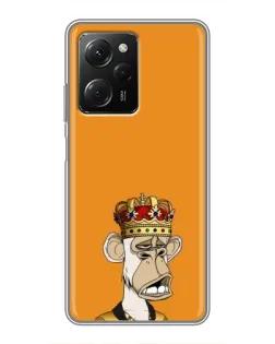 Чохол для Xiaomi POCO X5 Pro (5G) з картинкою «Золота мавпа Bored Ape» Чохол для Xiaomi POCO X5 Pro (5G) з картинкою «Золота мавпа Bored Ape»