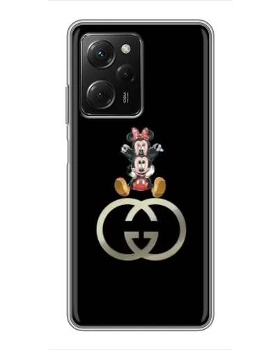 Чехол для Xiaomi POCO X5 Pro (5G) с картинкой «Минни Маус на лого» Чехол для Xiaomi POCO X5 Pro (5G) с картинкой «Минни Маус на лого»