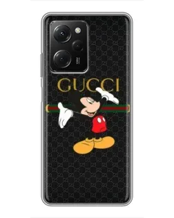 Чехол для Xiaomi POCO X5 Pro (5G) с картинкой «Микки Маус Gucci»