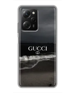 Чехол для Xiaomi POCO X5 Pro (5G) с картинкой «Gucci — морской прибой»