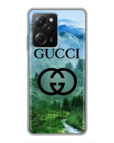 Чехол для Xiaomi POCO X5 Pro (5G) с картинкой «Gucci — горный пейзаж» Чехол для Xiaomi POCO X5 Pro (5G) с картинкой «Gucci — горный пейзаж»
