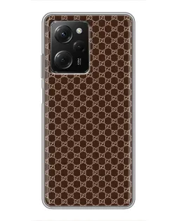 Чохол для Xiaomi POCO X5 Pro (5G) з картинкою «Gucci — шоколадна сітка»