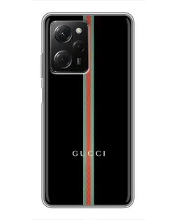 Чохол для Xiaomi POCO X5 Pro (5G) з картинкою «Gucci — строга лінія»