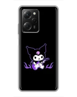 Чехол для Xiaomi POCO X5 Pro (5G) с картинкой «Электрическая Kuromi» Чехол для Xiaomi POCO X5 Pro (5G) с картинкой «Электрическая Kuromi»