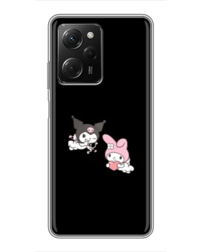 Чехол для Xiaomi POCO X5 Pro (5G) с картинкой «My Melody и Kuromi»