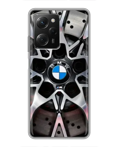 Чехол для Xiaomi POCO X5 Pro (5G) с картинкой «BMW — деталь диска»