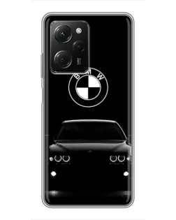 Чехол для Xiaomi POCO X5 Pro (5G) с картинкой «BMW — взгляд из темноты»