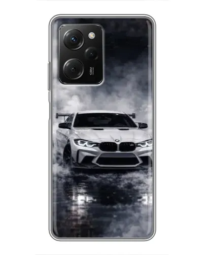 Чехол для Xiaomi POCO X5 Pro (5G) с картинкой «BMW сквозь туман»