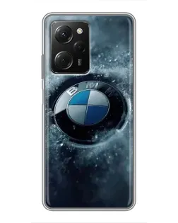 Чохол для Xiaomi POCO X5 Pro (5G) з картинкою «Логотип BMW — лід»