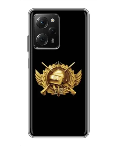 Чехол для Xiaomi POCO X5 Pro (5G) с картинкой «PUBG — оранжевый градиент»
