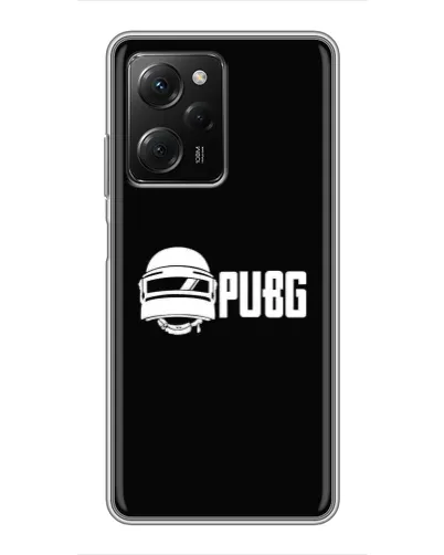 Чехол для Xiaomi POCO X5 Pro (5G) с картинкой «PUBG — классический лого»