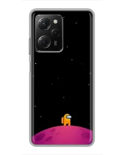 Чохол для Xiaomi POCO X5 Pro (5G) з картинкою «Самотній герой на планеті»