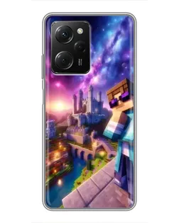 Чохол для Xiaomi POCO X5 Pro (5G) з картинкою «Стів та космос»