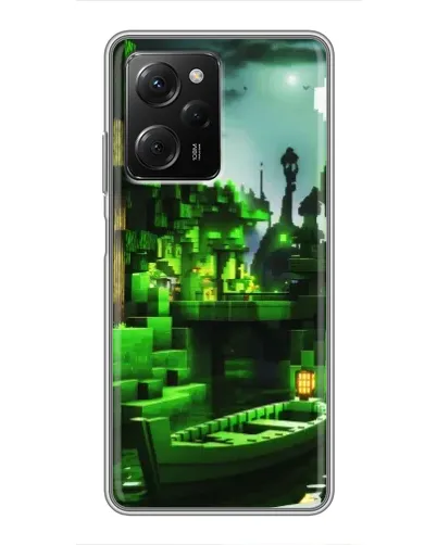 Чехол для Xiaomi POCO X5 Pro (5G) с картинкой «Minecraft лесной пейзаж» Чехол для Xiaomi POCO X5 Pro (5G) с картинкой «Minecraft лесной пейзаж»