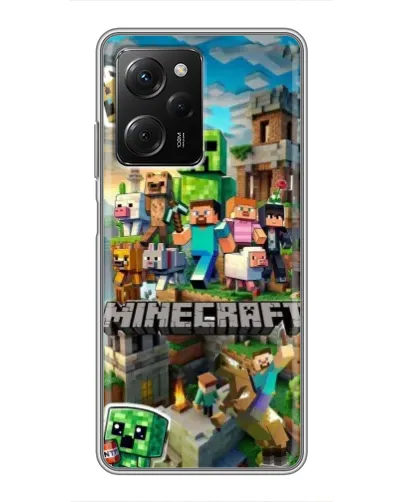 Чехол для Xiaomi POCO X5 Pro (5G) с картинкой «Замок Minecraft» Чехол для Xiaomi POCO X5 Pro (5G) с картинкой «Замок Minecraft»