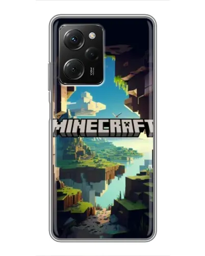 Чехол для Xiaomi POCO X5 Pro (5G) с картинкой «Пещера Майнкрафт» Чехол для Xiaomi POCO X5 Pro (5G) с картинкой «Пещера Майнкрафт»