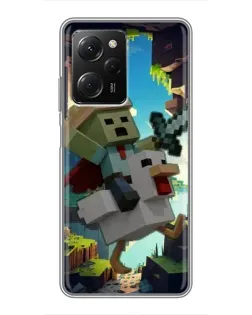 Чохол для Xiaomi POCO X5 Pro (5G) з картинкою «Стів та гусь»