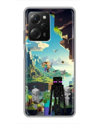 Чехол для Xiaomi POCO X5 Pro (5G) с картинкой «Эндермен в лесу» Чехол для Xiaomi POCO X5 Pro (5G) с картинкой «Эндермен в лесу»