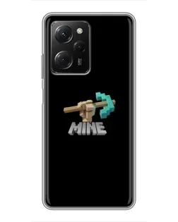 Чехол для Xiaomi POCO X5 Pro (5G) с картинкой «Алмазная кирка»