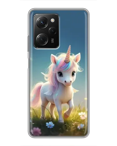 Чехол для Xiaomi POCO X5 Pro (5G) с картинкой «Единорог на поляне» Чехол для Xiaomi POCO X5 Pro (5G) с картинкой «Единорог на поляне»