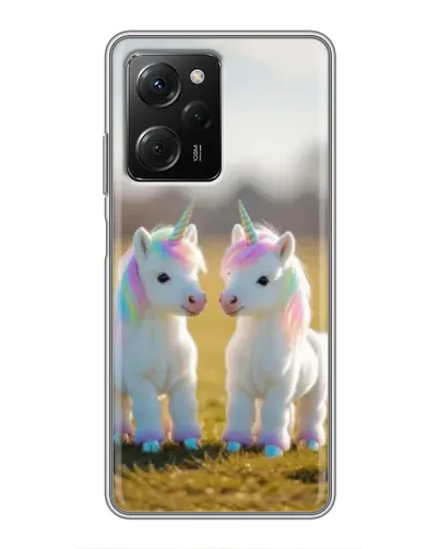 Чехол для Xiaomi POCO X5 Pro (5G) с картинкой «Пара единорогов» Чехол для Xiaomi POCO X5 Pro (5G) с картинкой «Пара единорогов»