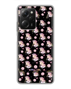 Чехол для Xiaomi POCO X5 Pro (5G) с картинкой «Magic Unicorn паттерн»