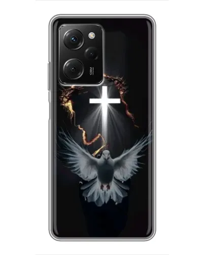 Чехол для Xiaomi POCO X5 Pro (5G) с картинкой «Голубь и Свет»