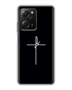 Чохол для Xiaomi POCO X5 Pro (5G) з картинкою «Тонкий хрест»