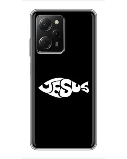 Чохол для Xiaomi POCO X5 Pro (5G) з картинкою «Риба  Jesus»