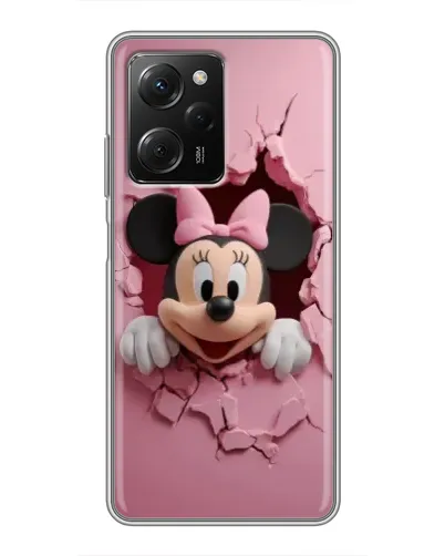 Чехол для Xiaomi POCO X5 Pro (5G) с картинкой «Минни сквозь стену»