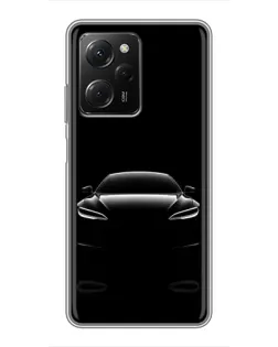 Чехол для Xiaomi POCO X5 Pro (5G) с картинкой «Силуэт Tesla Night» Чехол для Xiaomi POCO X5 Pro (5G) с картинкой «Силуэт Tesla Night»