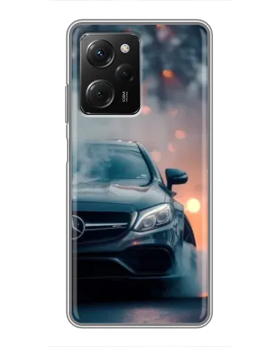 Чехол для Xiaomi POCO X5 Pro (5G) с картинкой «Mercedes — ночной город» Чехол для Xiaomi POCO X5 Pro (5G) с картинкой «Mercedes — ночной город»