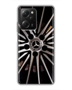 Чехол для Xiaomi POCO X5 Pro (5G) с картинкой «Диск Mercedes»