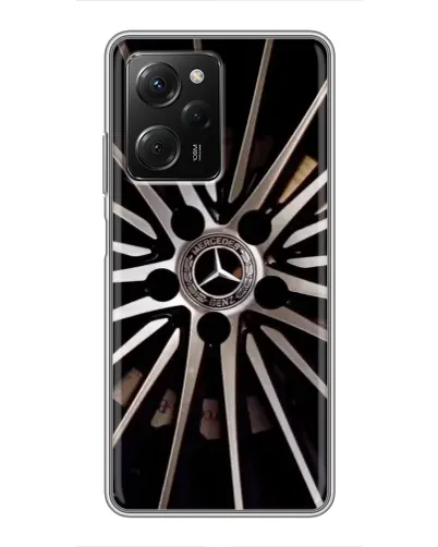 Чехол для Xiaomi POCO X5 Pro (5G) с картинкой «Диск Mercedes» Чехол для Xiaomi POCO X5 Pro (5G) с картинкой «Диск Mercedes»