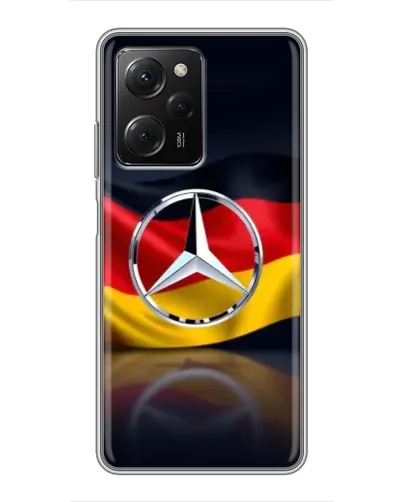 Чехол для Xiaomi POCO X5 Pro (5G) с картинкой «Mercedes — флаг Германии» Чехол для Xiaomi POCO X5 Pro (5G) с картинкой «Mercedes — флаг Германии»